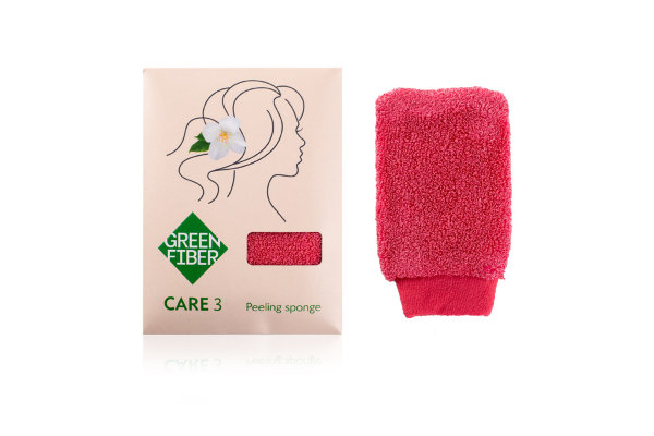 GREEN FIBER CARE 3, СПОНЖ ДЛЯ ПИЛИНГА