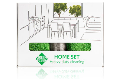 GREEN FIBER HEAVY-DUTY СLEANING SET НАБОР ДЛЯ ЧИСТКИ СЛОЖНЫХ ЗАГРЯЗНЕНИЙ