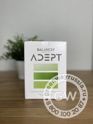 КОКТЕЙЛЬ BALANCER ADEPT СО ВКУСОМ "МАТЧА ЛАТТЕ", 7 ШТ.